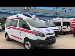 Ambulance diesel de premiers secours de toit élevé pour la surveillance de délivrance de secours