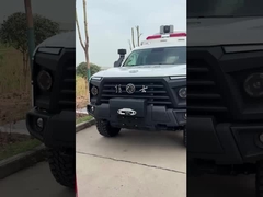 Camion de pompiers léger de délivrance de lutte contre l'incendie de Howo 228KW 4x2 avec la grue de 5 tonnes