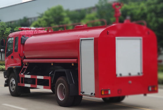 ISUZU 177kw Water Tank Fire Truck 240HP 10T 4x2 Multipurpose
