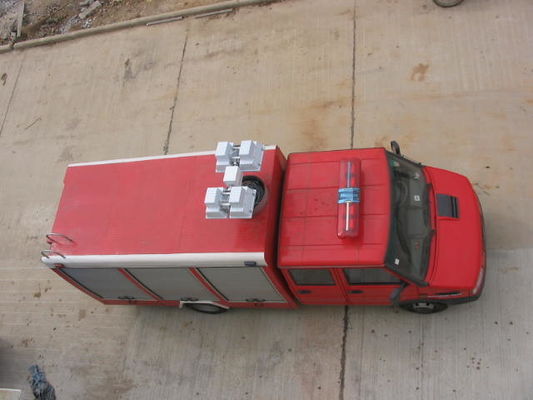 IVECO Mini Light Rescue Fire Truck Vehicles 95KW 4x2 For Fire Fighting