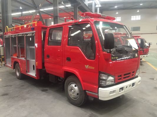 Chine Mini 88KW ISUZU 2000L Véhicule de lutte contre les incendies à eau en mousse