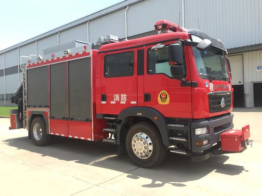 Type diesel résistant du camion de pompiers de délivrance de secours de SITRAK 228kw 4x2