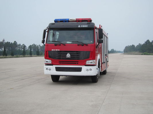Véhicule de secours du feu de HOWO, camion de pompiers de réponse rapide euro 2 euro 5