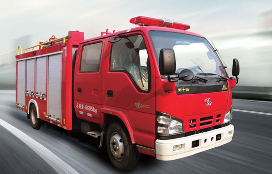 Mini pompe à incendie rapide de délivrance d'ISUZU pour la lutte contre les incendies de forêt