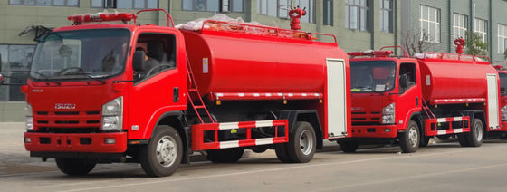ISUZU 190HP Modern Fire Truck , 4×2 8T Fire Response Vehicles